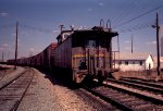 Bringing up the rear on a northbound freight train